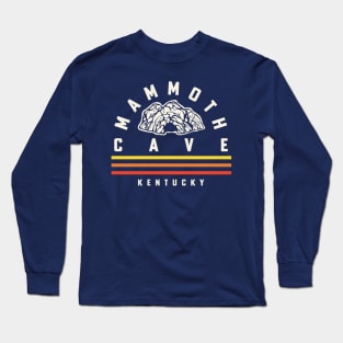 Mammoth Cave National Park Souvenirs Kentucky Retro Stripes Long Sleeve T-Shirt